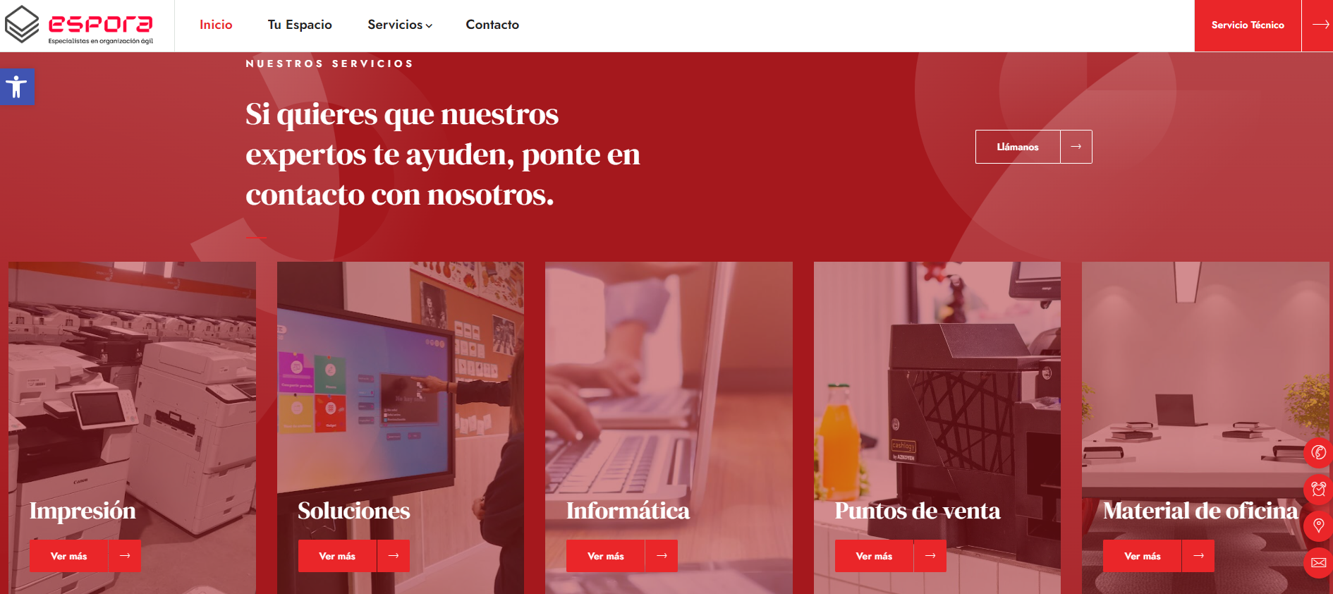 Somos Espora Ziddea | Estudio de diseño de páginas web en Ávila