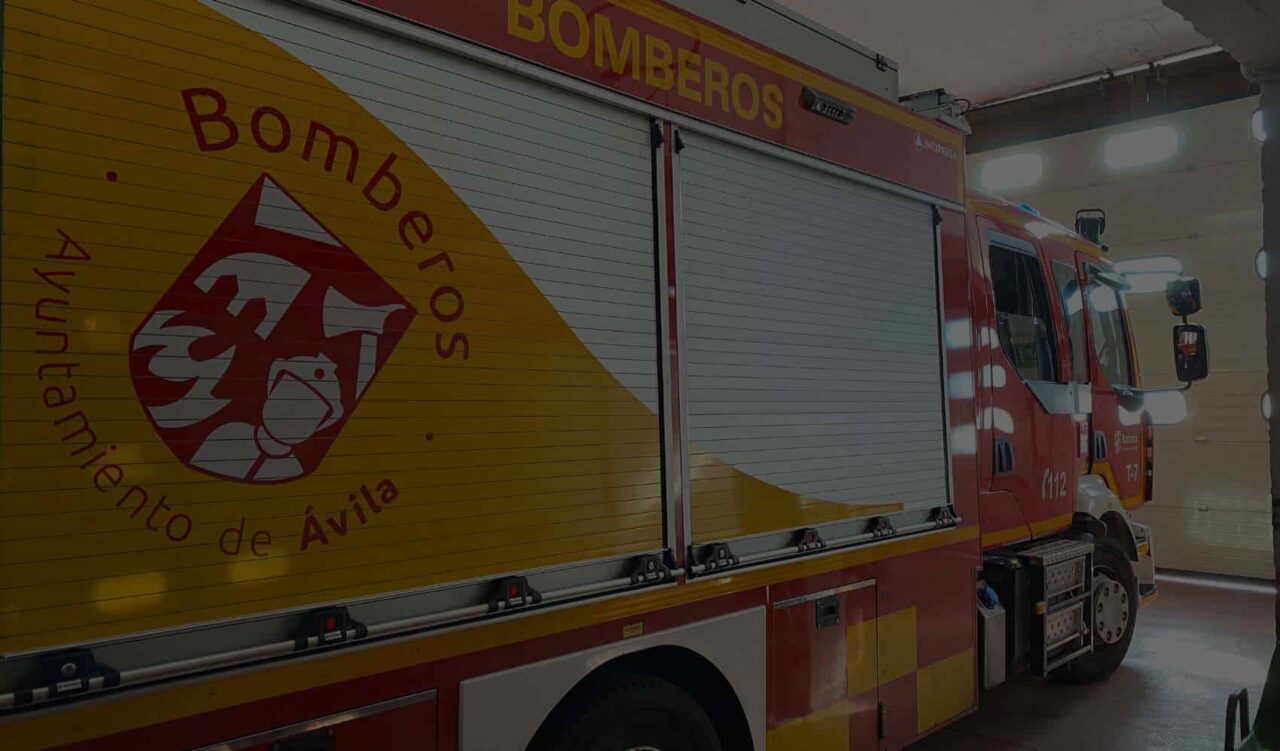 logotipo bomberos Avila