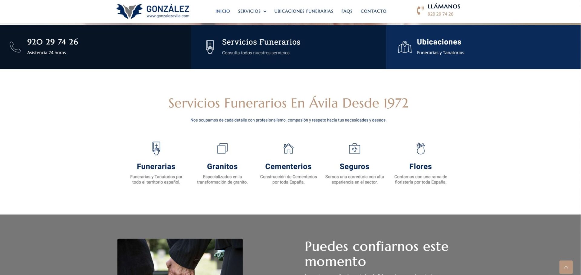 Grupo González Diseño de Páginas Web en Ávila | Ziddea