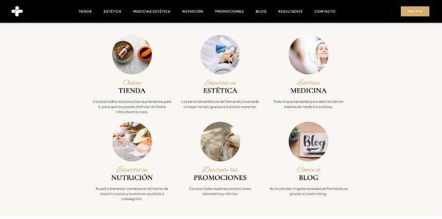 Web Farma Natura Diseño de Páginas Web en Ávila | Ziddea