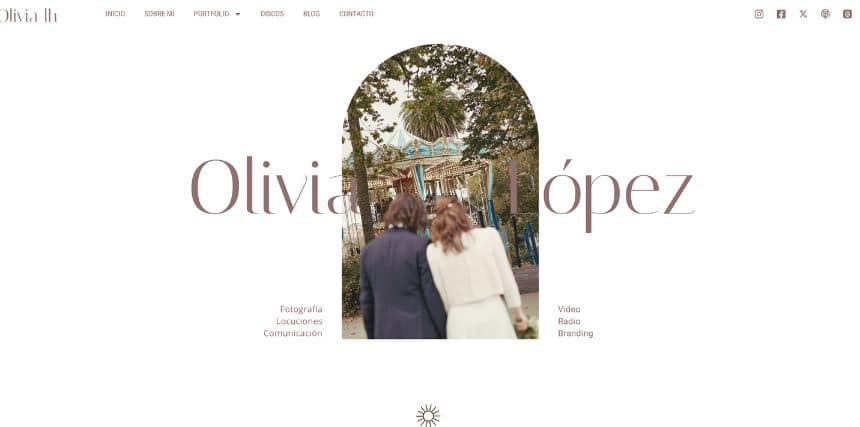 Web Olivia LH en Madrid Diseño de Páginas Web en Ávila | Ziddea