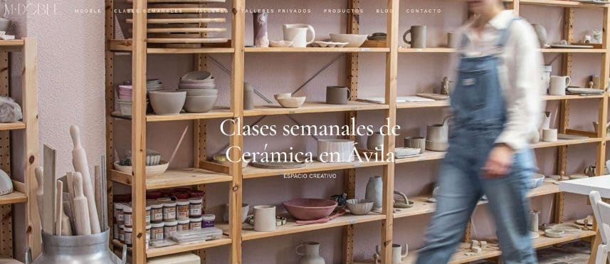 Web MDoble Diseño de Páginas Web en Ávila | Ziddea