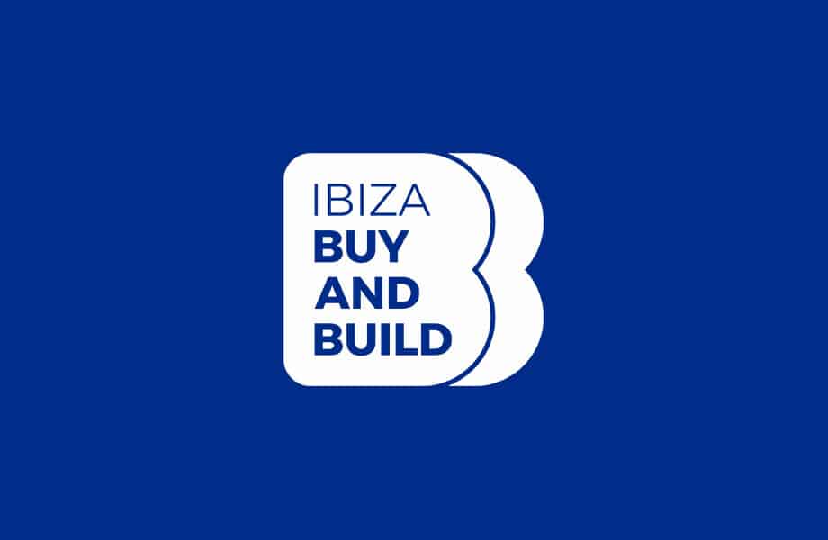 Identidad corporativa para la empresa Ibiza Buy & Build.